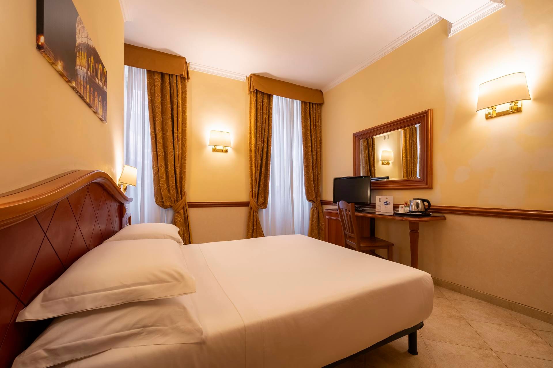 Doppia Classic Camere Hotel Hiberia Roma 01