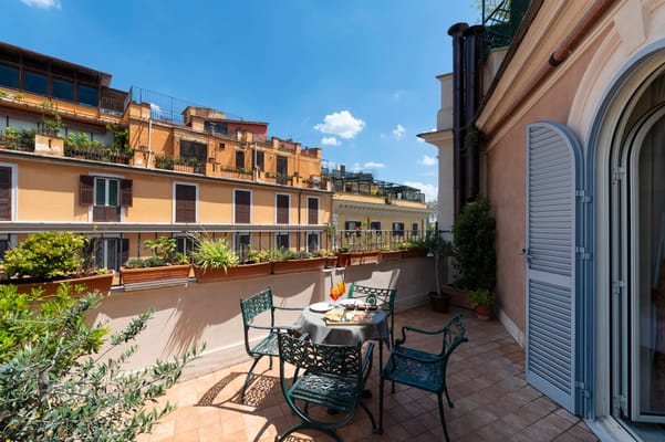 Suite Terrace Camere Hotel Hiberia Roma 07